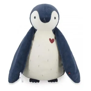 Comparateur de prix : Kaloo Coffret peluche Manchot bleu et lange d'emmaillotage