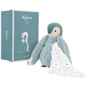 Peluche - KALOO - K212008 - Manchot - Vert - 20 cm - Lavable en machine pas cher