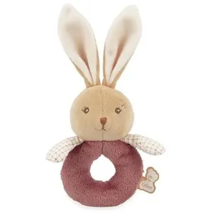 Kaloo Mon Doux Hochet Lapin Bordeaux pas cher