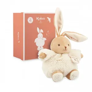 Peluche musicale Patapouf Lapin BLANC Kaloo pas cher
