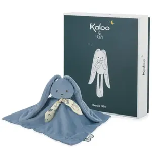 Kaloo Doudou plat Lapinoo Bleu Horizon pas cher