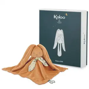 Kaloo Doudou plat Lapinoo Abricot pas cher