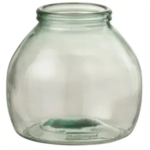 J-line Vase verre transparent H20cm
