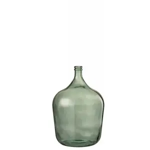 J-line Vase verre vert H56cm