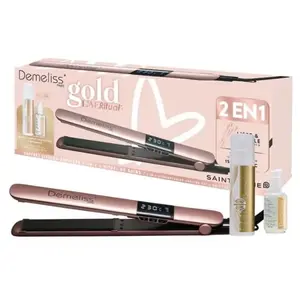 Comparateur de prix : Coffret Premium - SAINT ALGUE Demeliss Gold Love - Lisseur 2 en 1 Liss...