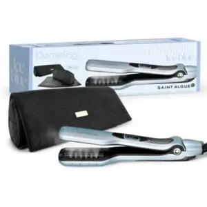 Saint Algue - Lisseur Vapeur  Demeliss Coffret Titanium - Iced Blue pas cher