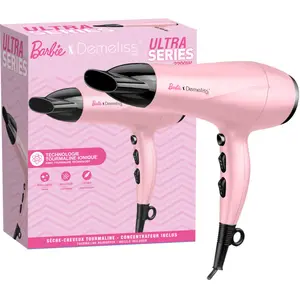 Sèche cheveux Collection Barbie DEMELISS pas cher