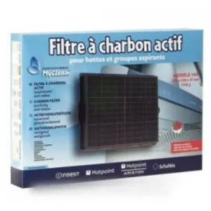 Whirlpool Filtre charbon rectangulaire type 160 (DKF41) (à l'unité) Hotte 481281... pas cher