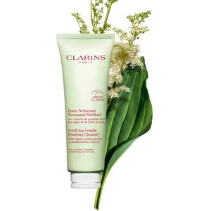 Clarins Doux Nettoyant Moussant Purifiant   Peaux mixtes à grasses  pas cher