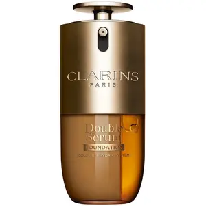Clarins DOUBLE SERUM FOND DE TEINT - Fond de Teint Sérum Éclat et Hybride pas cher