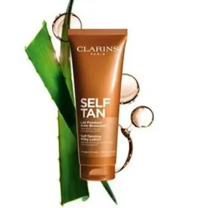 Comparateur de prix : Clarins Self Tan Lait Fondant Auto-Bronzant | 125 ml