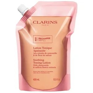 Comparateur de prix : Clarins Lotion Tonique Réconfortante recharge peaux sensibles et très sèches 400 ml
