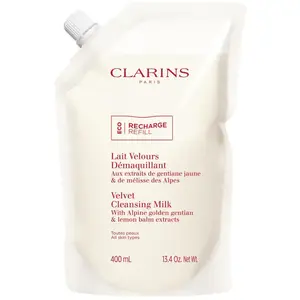 Comparateur de prix : Clarins Lait Velours Démaquillant Recharge | 400 ml