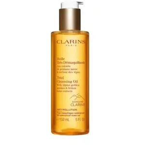 Comparateur de prix : Clarins Cleansing Total Cleansing Oil huile démaquillante purifiante visage 150 ml