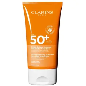 Comparateur de prix : Clarins Crème Solaire Jeunesse Très Haute Protection SPF50+ Corps