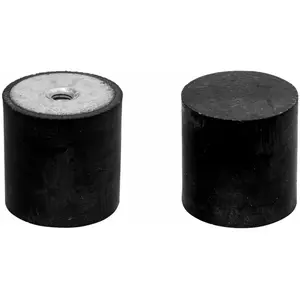 cyclingcolors 2x silent bloc femelle plein M6x6mm 25x13mm anti vibration caoutchouc bâteau voiture amortisseur silencieux pas cher