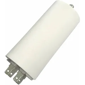 cyclingcolors Condensateur de démarrage 25µF 450V Ø40mm longueur 82mm fixation M8 4 cosses Tondeuse électrique Moteur Appareils Electriques Ménagers Connecteur pas cher