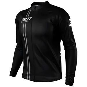 Shot Race Gear Maillot Manches Longues Shot Unlimited Zip Noir noir XL pas cher