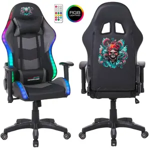 Comparateur de prix : Fauteuil Gaming Amstrad Elite Kraken Led