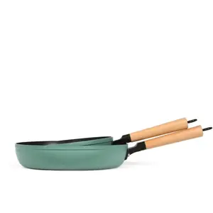 Poêles - LIVOO - MEP134V - Set de 2 - Diamètres 24 et 28 cm - Poignée ... pas cher
