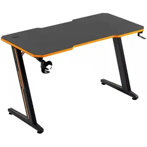 Bureau Gaming Amstrad Ams-desk120z Orange pas cher