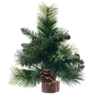 1001KDO Sapin de Noel artificiel Wyoming 24 brins 25 cm pas cher