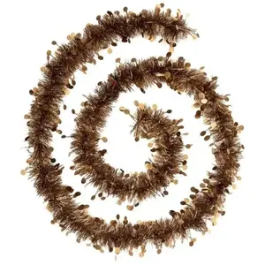 Guirlande de Noel 4 plis Pastilles 200 cm marronVendu paramazon