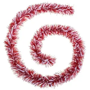 Comparateur de prix : 1001KDO Guirlande de Noel 6 plis 2 m Mixte rouge et blanc