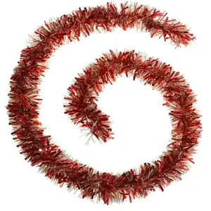 1001kdo - Guirlande de Noel 6 plis 2 m Mixte rouge et orVendu paramazon