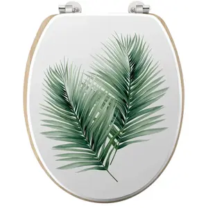 Comparateur de prix : Abattant WC 37 x 46 cm charnieres metal Havane