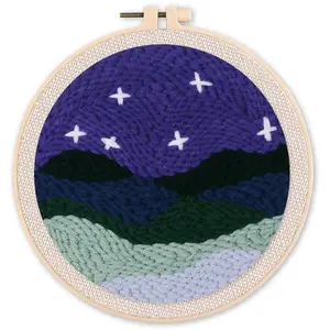 Figured'Art Kit punch needle diy paysage sou pas cher
