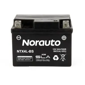 Batterie Moto / Scooter Norauto Ntx4l-bs Sla Agm pas cher