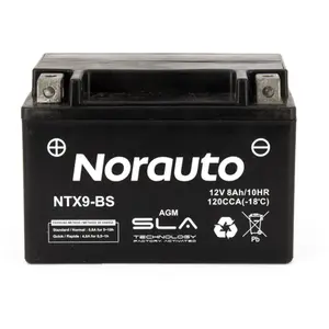 Batterie Moto / Scooter Norauto Ntx9-bs Sla Agm pas cher