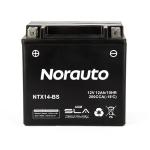 Batterie Moto / Scooter Norauto Ntx14-bs Sla Agm pas cher