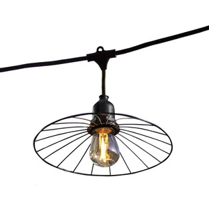 Lumisky Guirlande lumineuse CHIC CAGE LIGHT CONNECTABLE Noir Acier 6m pas cher
