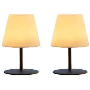 Lampe De Table Circus Abatjour - Lucy Seletti - Rouge - Tissu | Made In