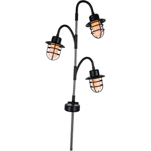 Lumisky Lumi Jardin Lampe Extérieure Nomade Berry Spike Noir Plastique H74cm pas cher