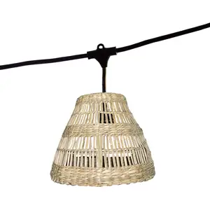 LUMISKY Guirlande lumineuse raccordable TESSA LIGHT Beige herbe marine 6m pas cher