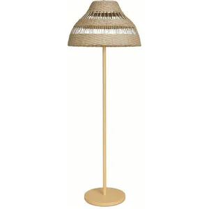 Comparateur de prix : Lumisky Lampadaire sans fil ELION Beige Rotin H168cm TU