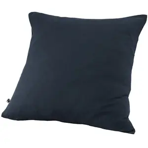 L'Effet Papillon - Taie d'oreiller Gaze de Coton Gaïa bleu foncé 50x70 cm pas cher