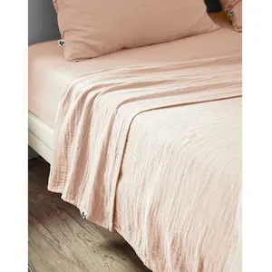 L'Effet Papillon - Drap plat Gaïa rose clair 240x300 cmVendu paramazon