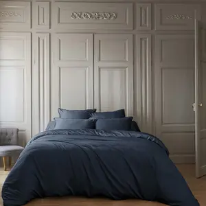 Housse de couette 260x240 SALOMÉ Midnight pas cher