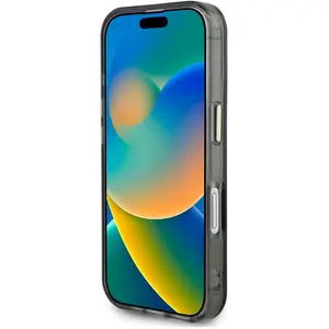 Comparateur de prix : Guess CG Mobile Karl Lagerfeld Saffiano - Coque de Protection pour iPhone 16 Pro Max - avec Logo en métal allongé - Compatible avec