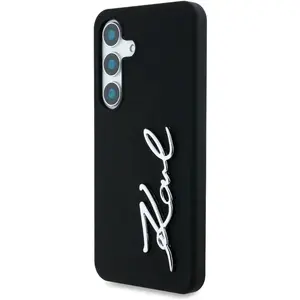 Karl Lagerfeld Coque De Téléphone Metal Signature Logo Samsung Galaxy ... pas cher