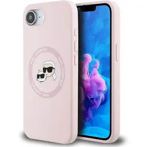 Comparateur de prix : Karl Lagerfeld Coque De Téléphone Liquid Silicone K&ch Heads Magsafe I...