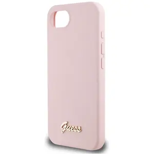 Comparateur de prix : Guess Coque De Téléphone Script Metal Logo Magsafe Iphone 16e