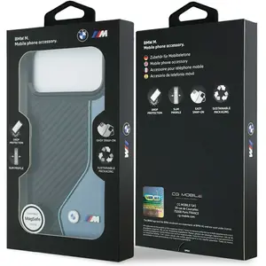 Comparateur de prix : Bmw Coque De Téléphone M Carbon Logo Magsafe Iphone 17 Pro Max