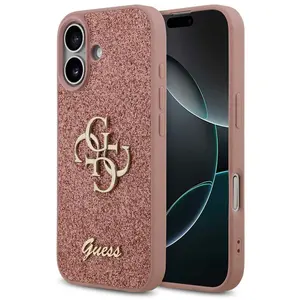 Comparateur de prix : CG Mobile Guess Coque de Protection Fixe à Paillettes pour iPhone 17 Rose