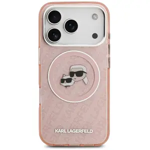 Karl Lagerfeld Coque De Téléphone Iml Glitter Karl & Choupette Heads L...Vendu parpixmania