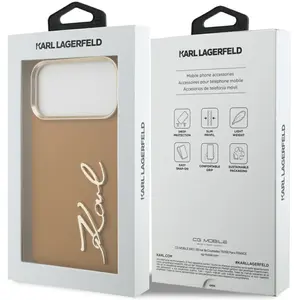 Karl Lagerfeld Coque De Téléphone Karl Script Logo Iphone 17 Pro Max